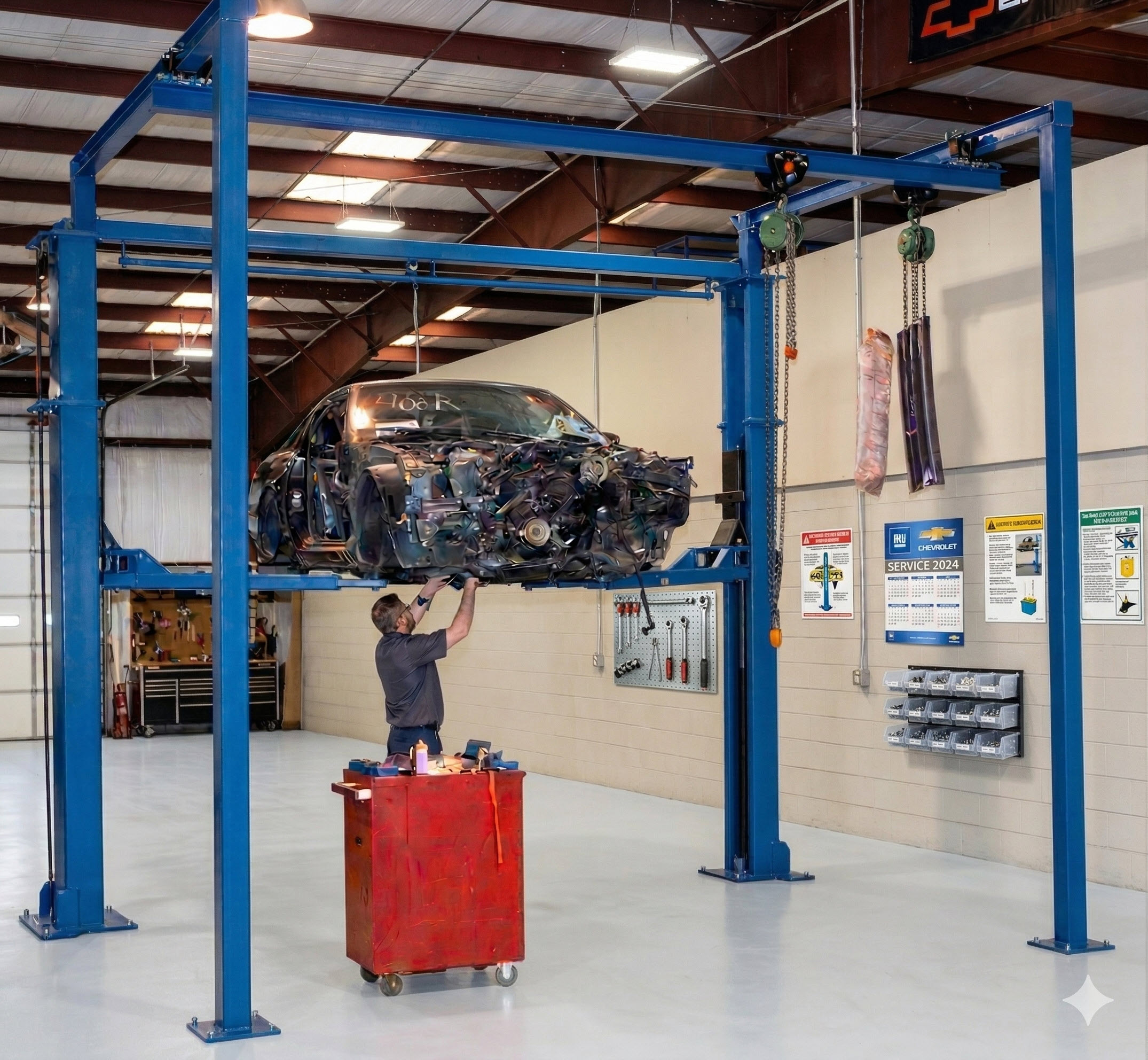 TSL9 2-POST DISMANTLING LIFT