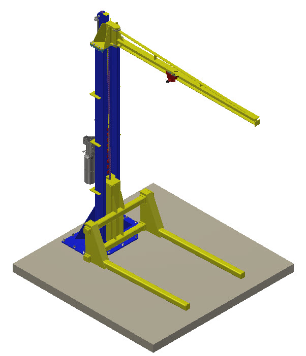 TSL6 SINGLE POST LIFT